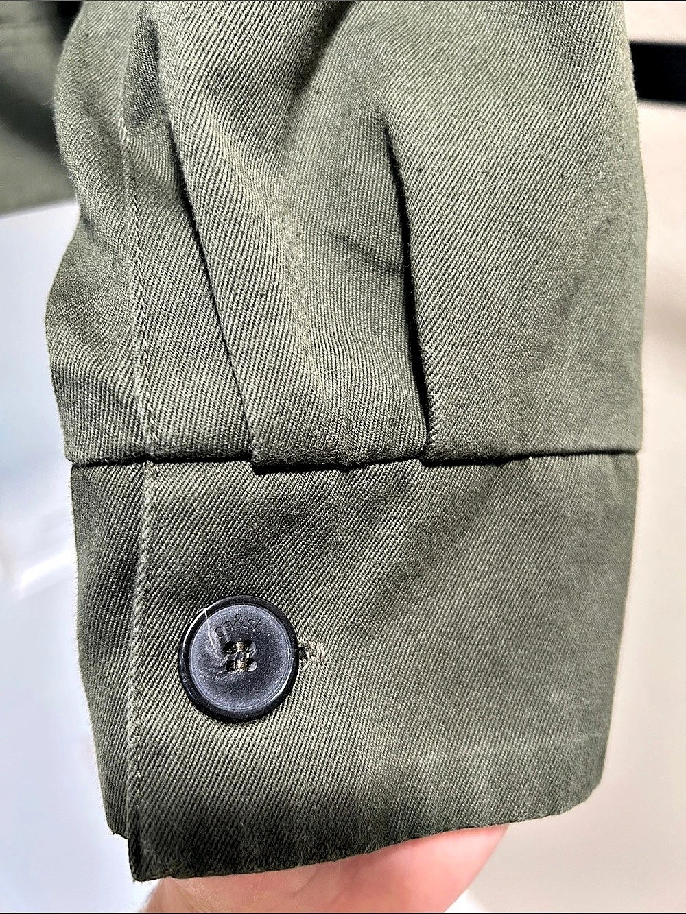 ba&sh Sz 1 Green Elia Jacket - Picture 10 of 15